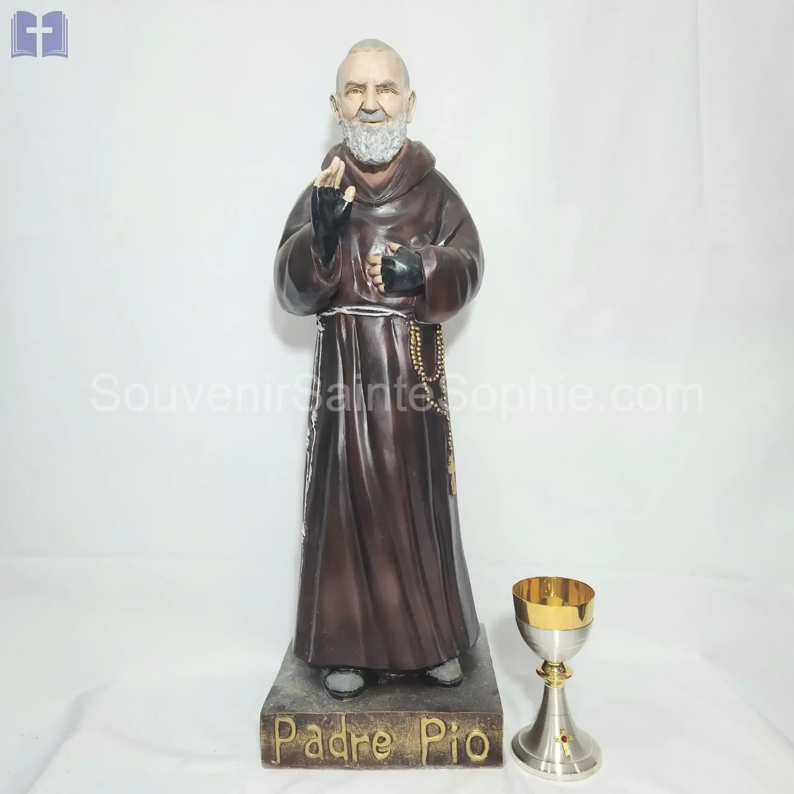 Padre Pio Color Size 82cm