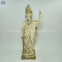 Saint Elias Beige & Gold Size 40cm