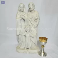 Holy Family Stone Color Size 60cm