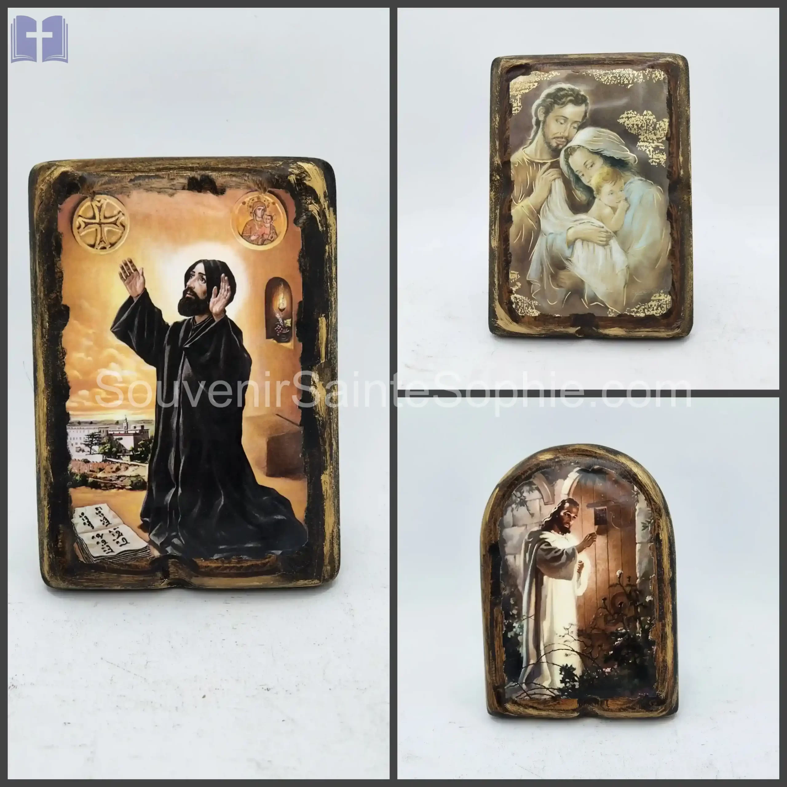 Handmade Icon Rounded Photo Size 19x13cm