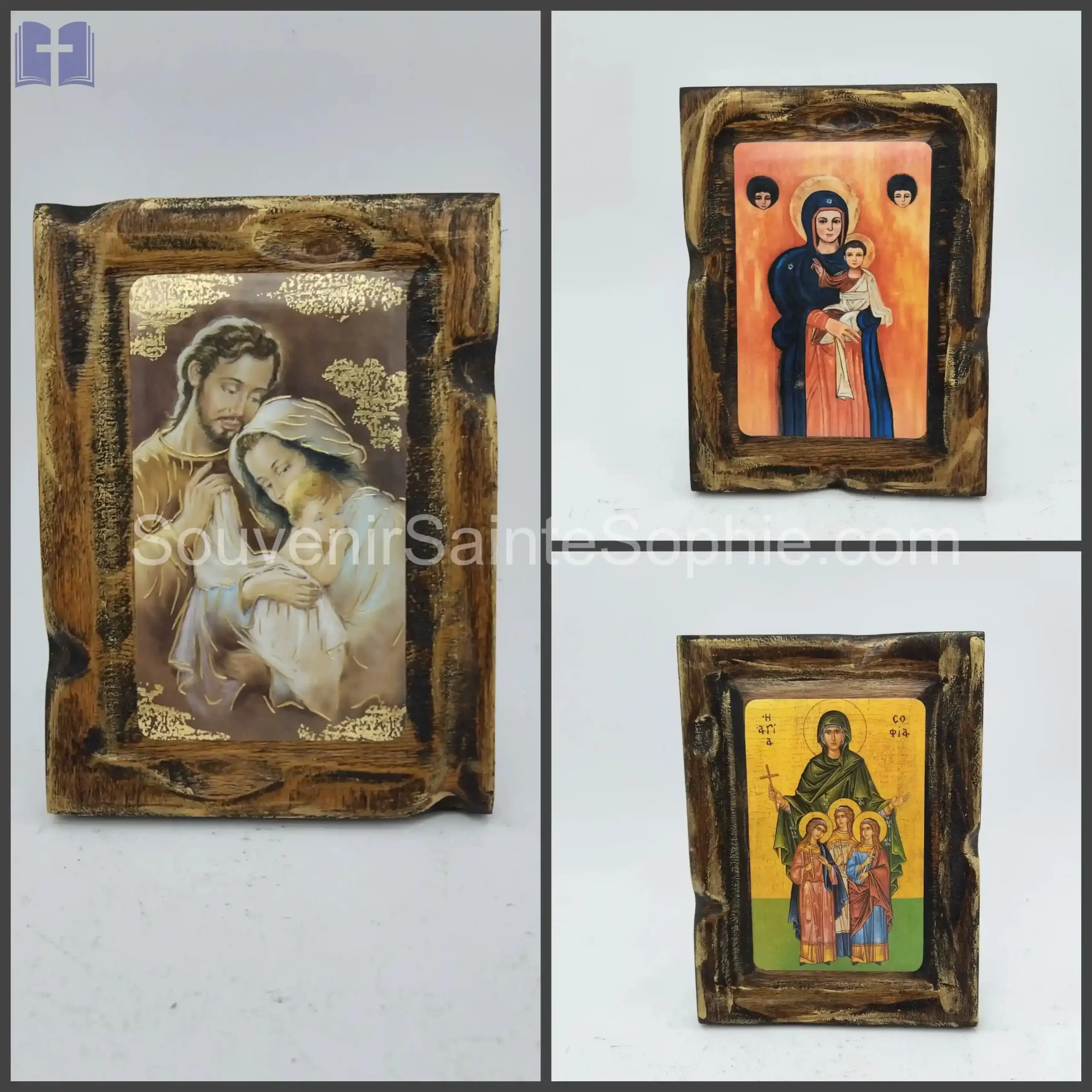 Handmade Icon Mini Photo Size 16x11.5cm