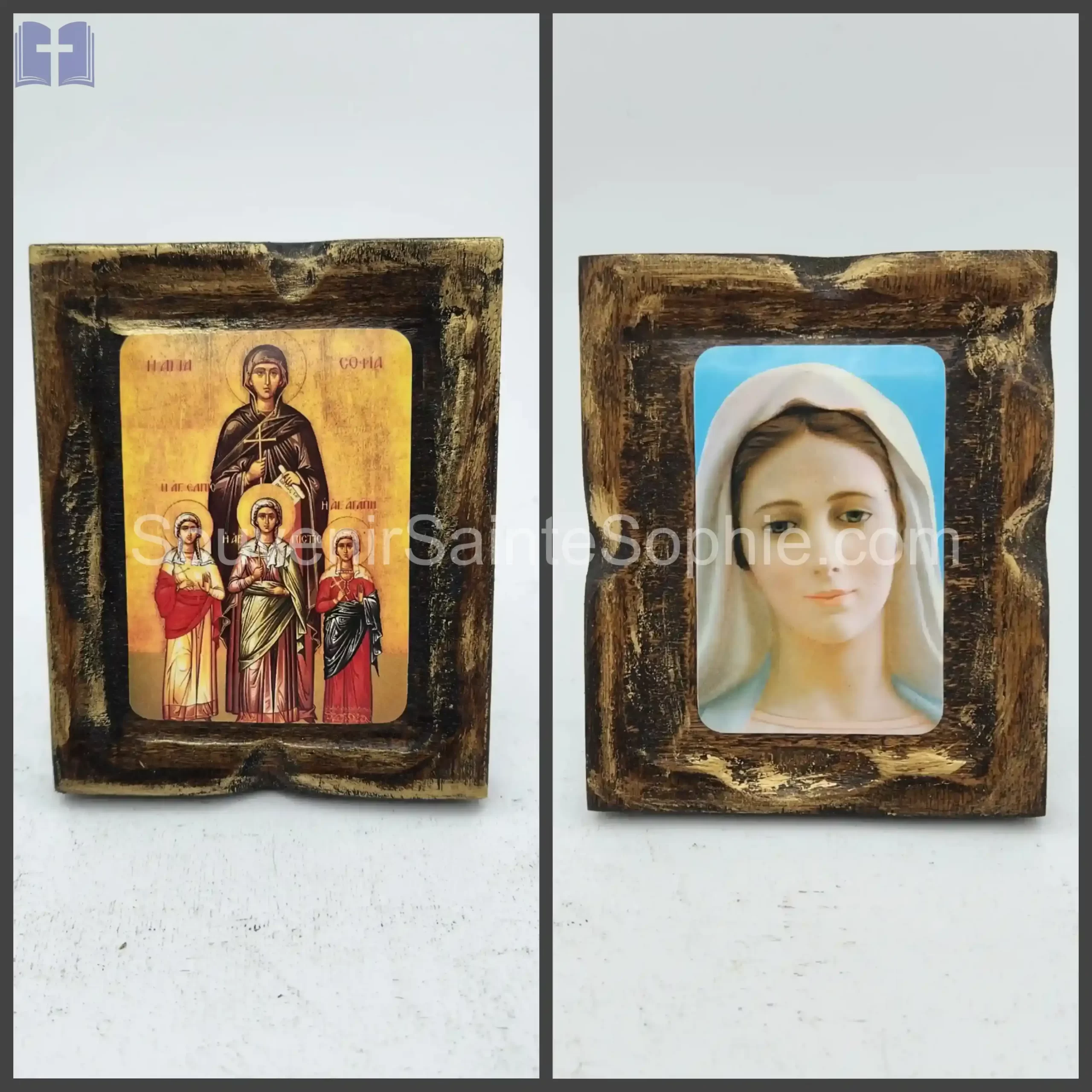 Handmade Icon Mini Photo Size 10.5x8.5cm