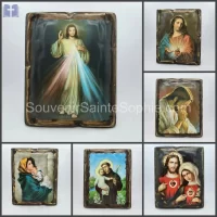 Handmade Icon Rounded Photo Size 29x24cm