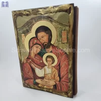 Bible With Handmade Wood cover Size 32x23cm for Home Use