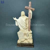 Jesus Holding Cross Size 26.5x11.5x8cm