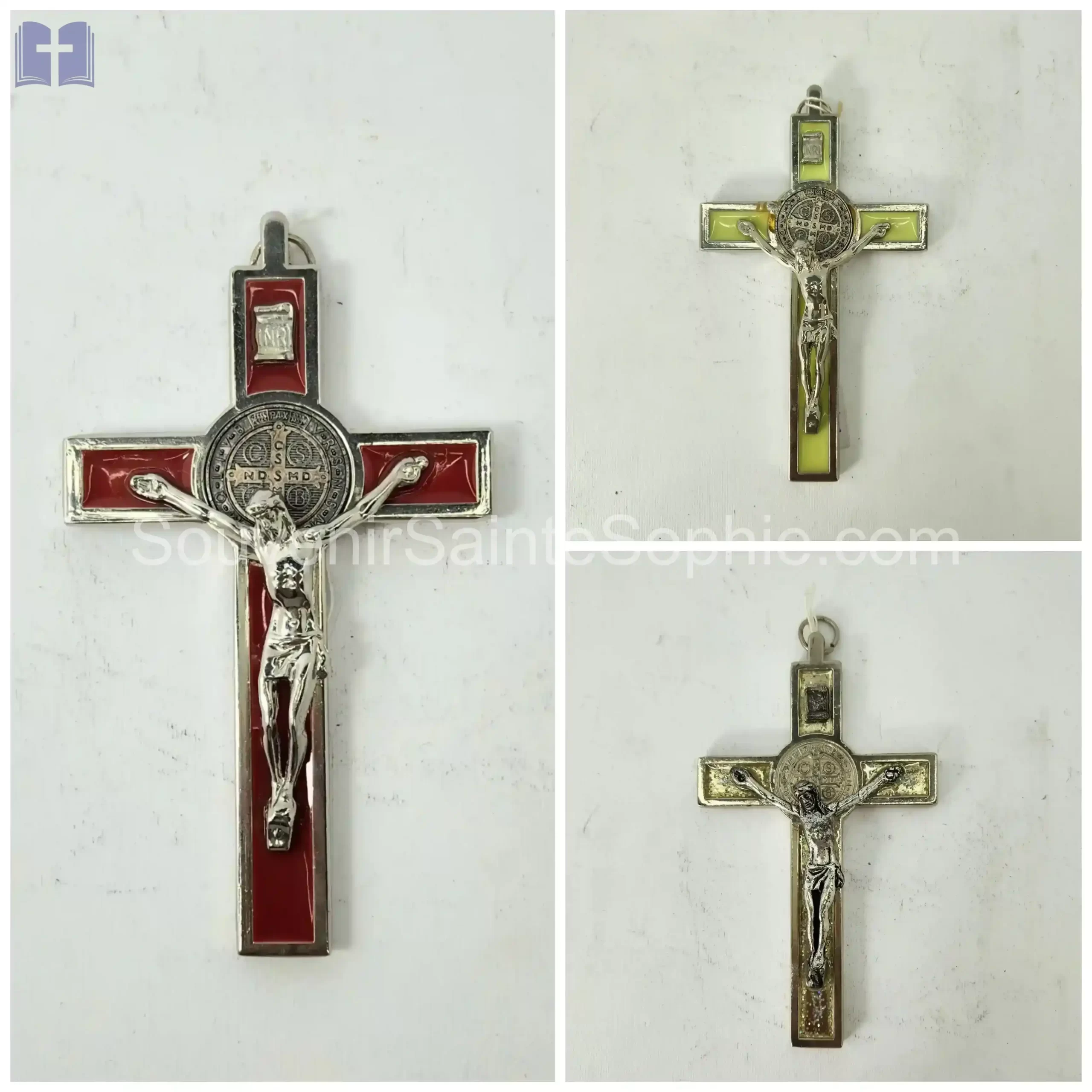 Cross Saint Benoit Size 12.5cm Metal