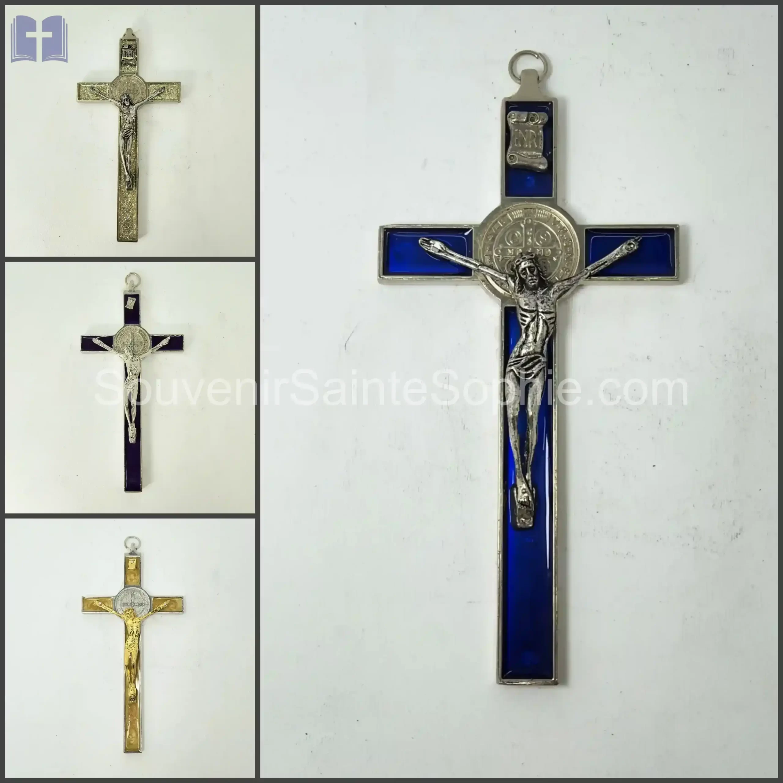 Cross Saint Benoit Size 20cm Metal