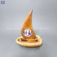 Boat With Olive Wood Size 15cm