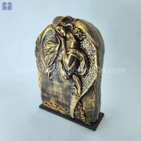 Guardian Angel Size 22.5cm Swarovski Crystals Bronz color