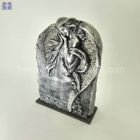 Guardian Angel Size 22.5cm Swarovski Crystals Silver color