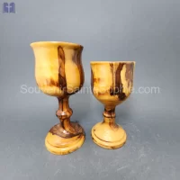 Holy Cup With Olive Wood Size 15cm