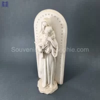 V.mary Child Standing Size 26cm Swarovski Crystals White Color