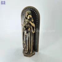 V.mary Child Standing Size 26cm Swarovski Crystals Bronz Color