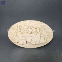 Last Supper Oval size 12.5x20cm