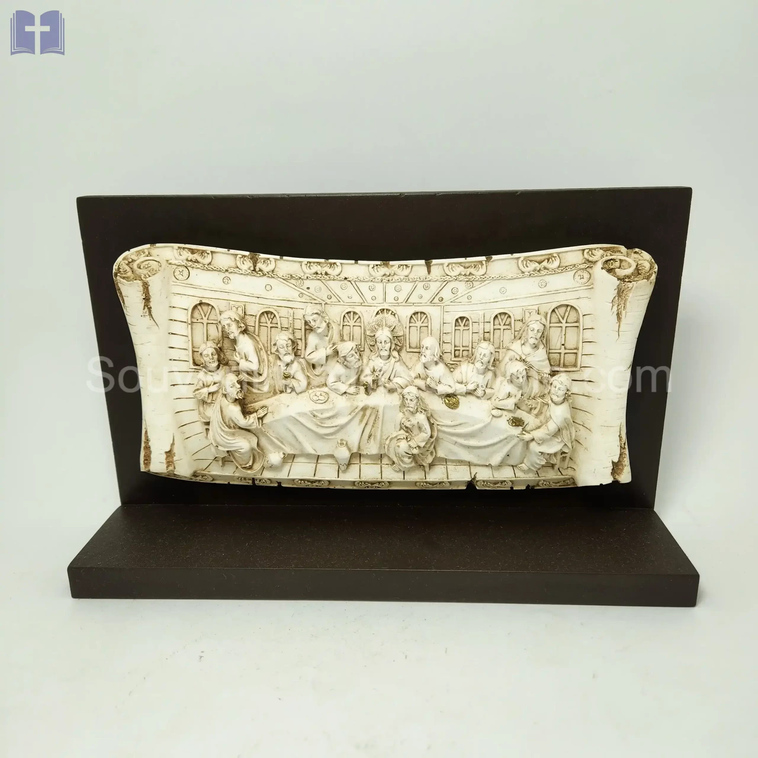 Last Supper on Wood Size 16x26cm