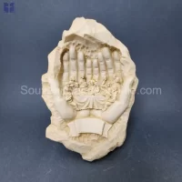 Last Supper In Open Hands Size 20x14x10cm