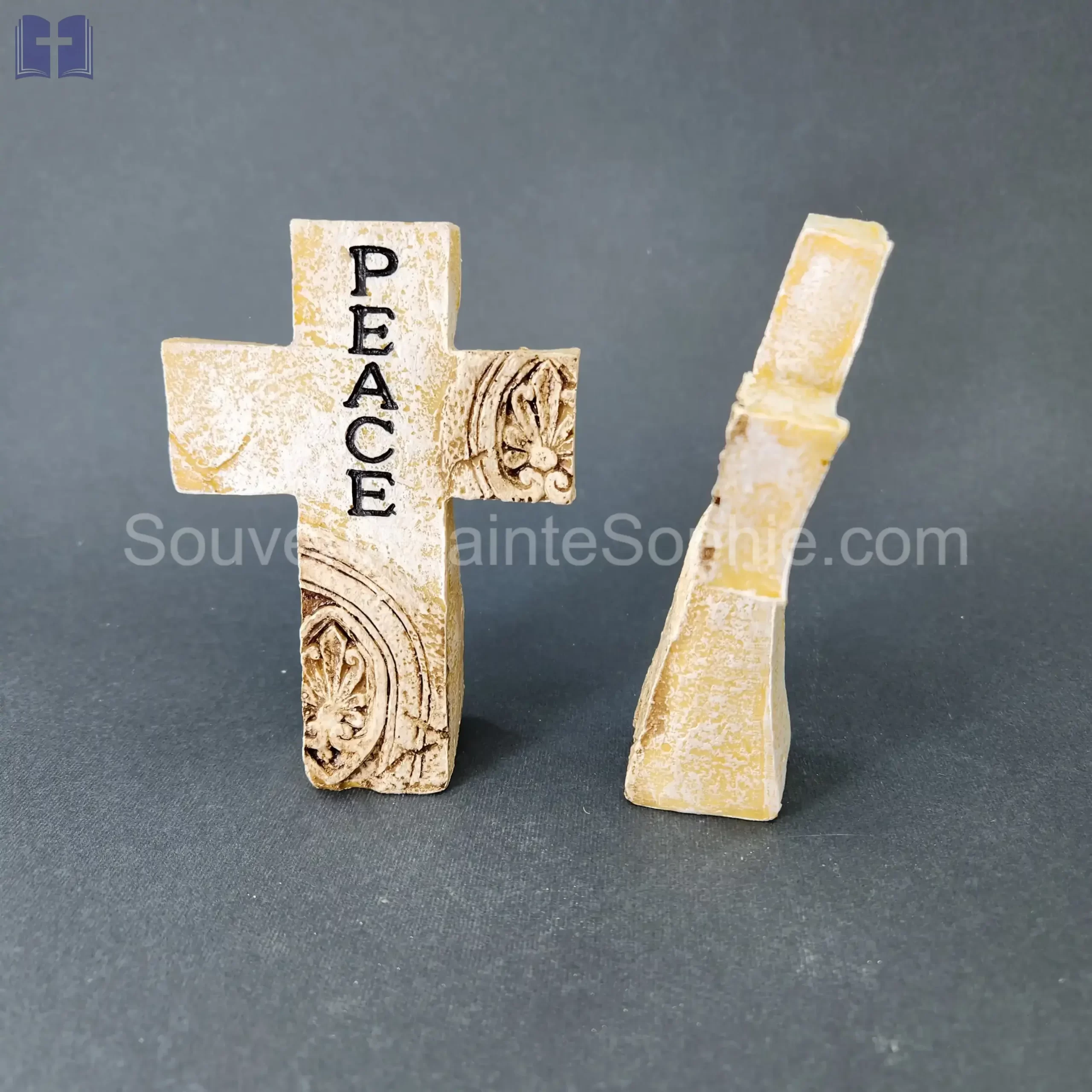 Cross Rock Piece Size 12x8.5x3.5cm