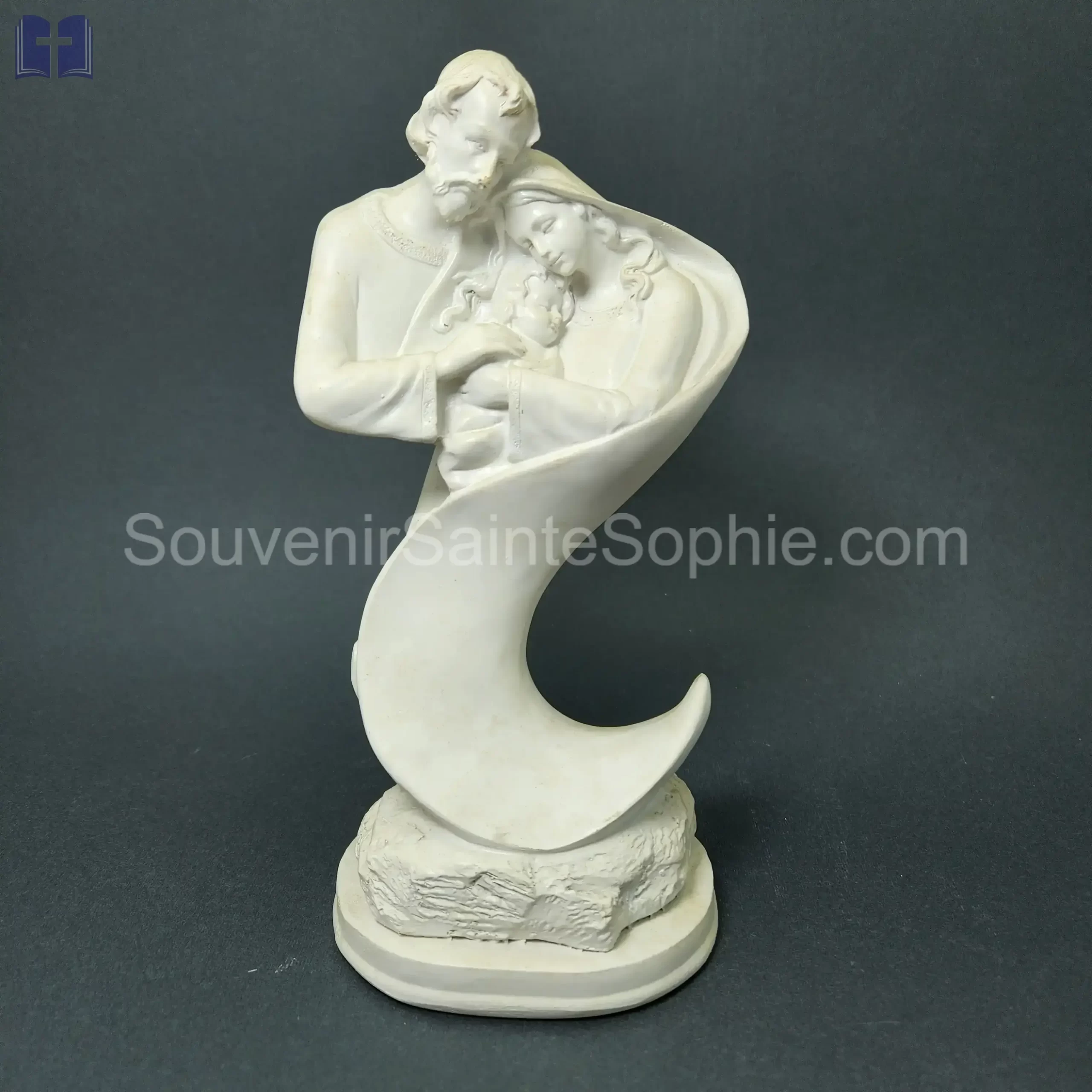 Holy Family Off Shape White Size 28x12x9cm