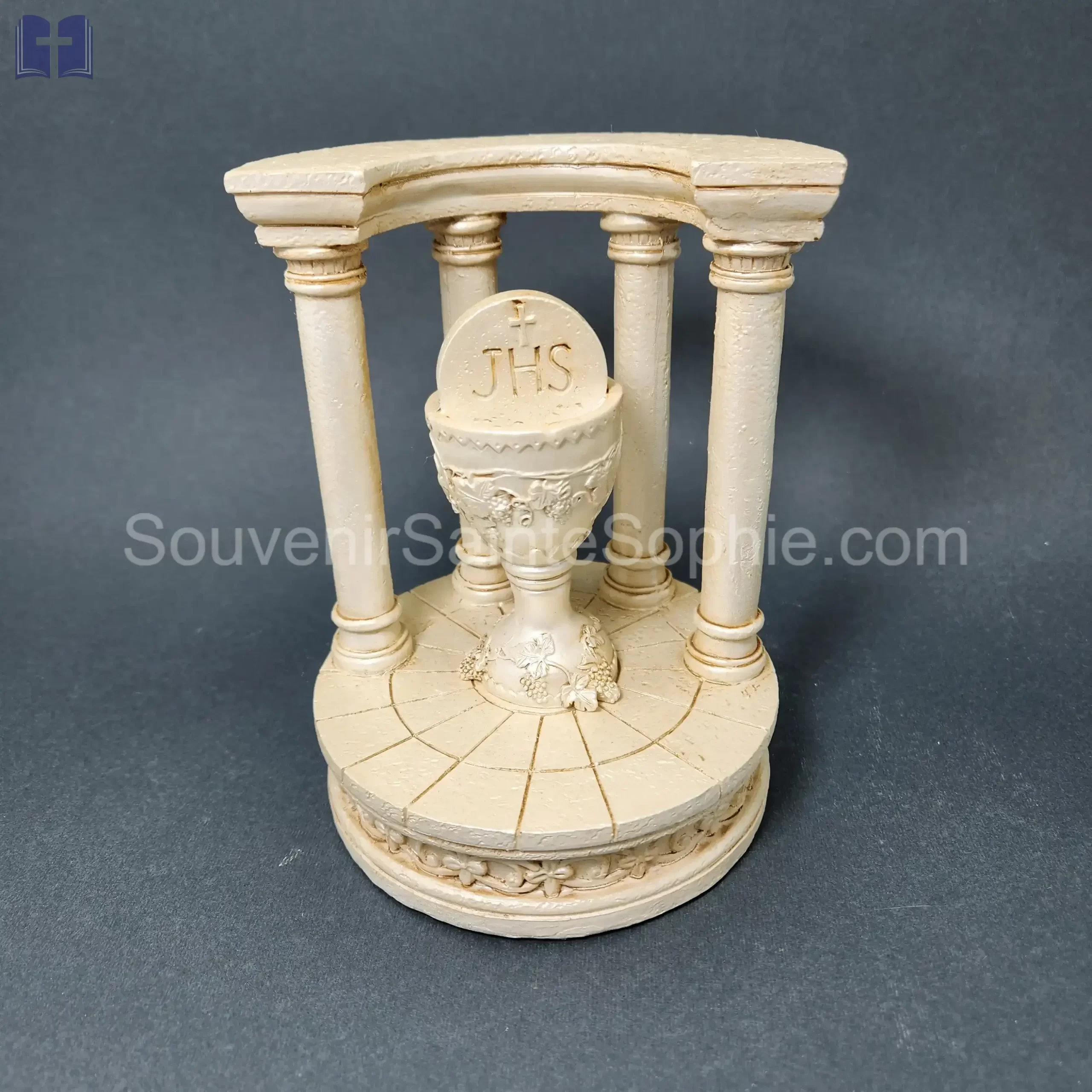 Holy Cup With Bread By Castle Size 17x12.5x12.5cm
