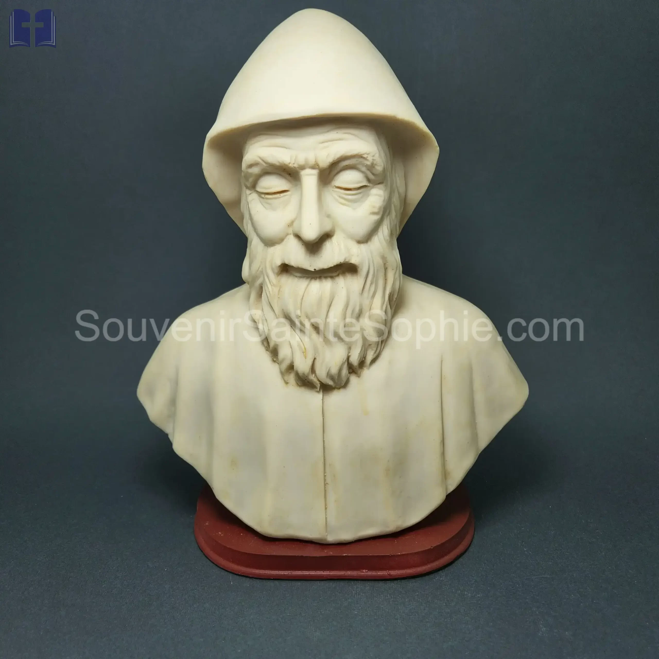 Saint Charbel Large With Base Size 25x21x11cm