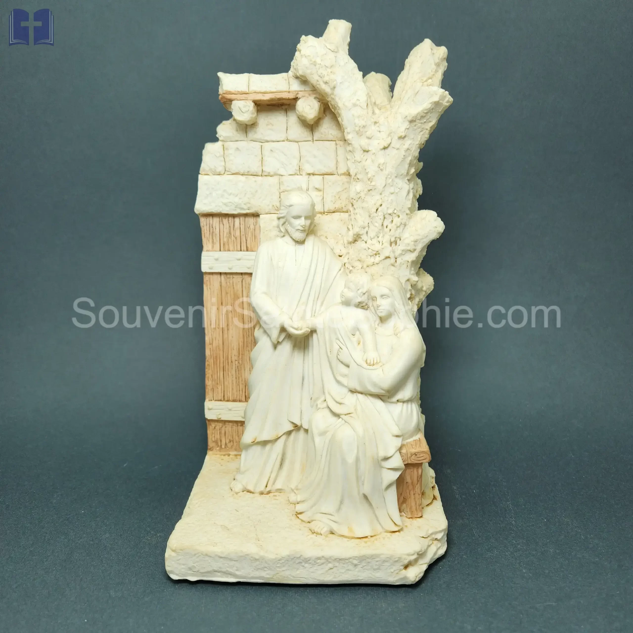 Holy Family Under Tree Size 23x12.5x10cm
