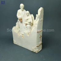 Holy Family Engraved From Bible size 23x17x7cm