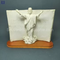 Jesus Open Hands With Our Father Prayer Size 19.5x16cm