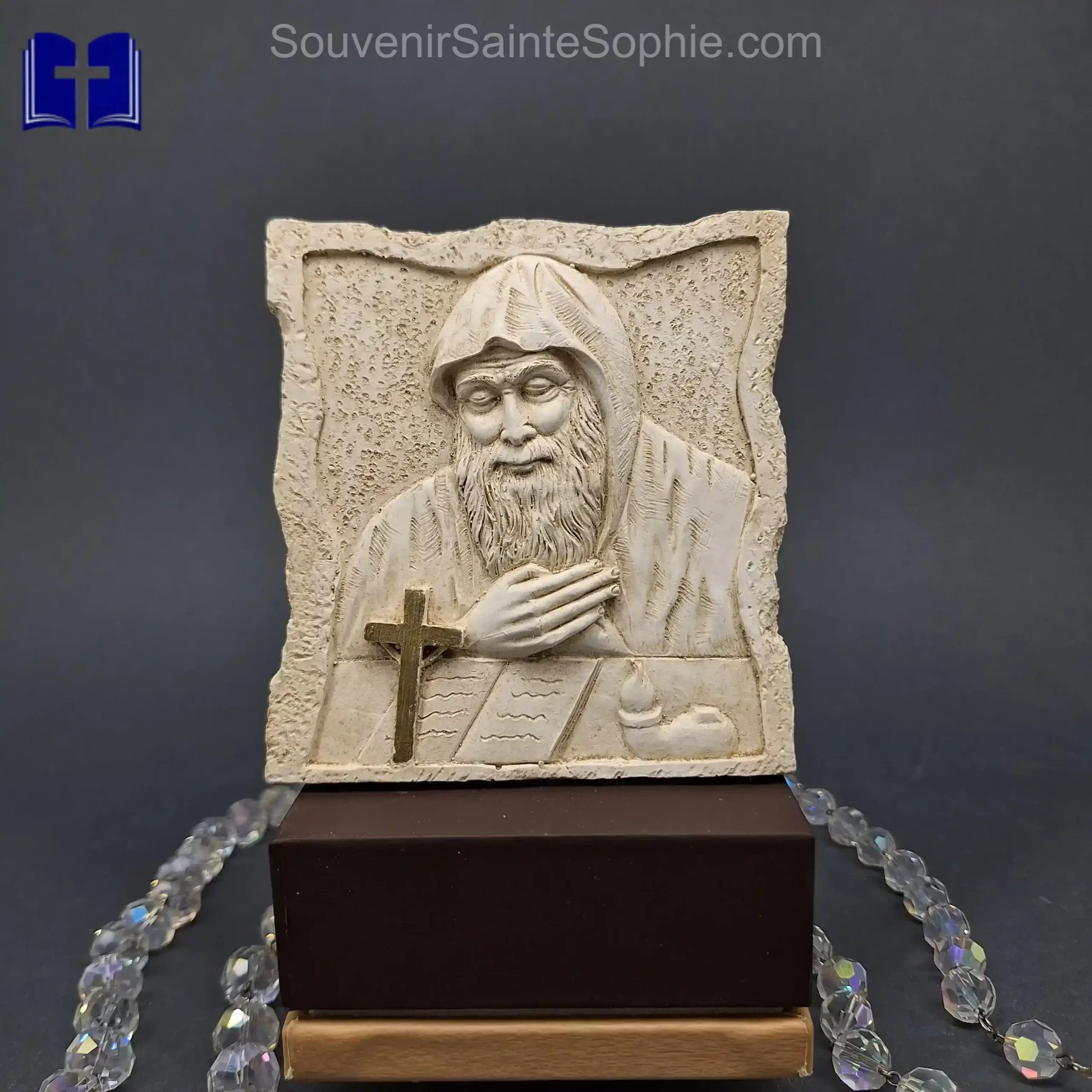 Saint Charbel Size 12x11cm