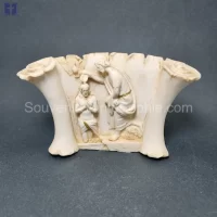 Saint John Baptising Jesus Faramen Size 10.5x17cm