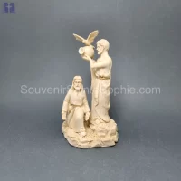 Saint John And Jesus Size 18x9cm