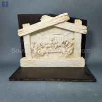 Last supper Inside an Old House Size 22x16x13cm