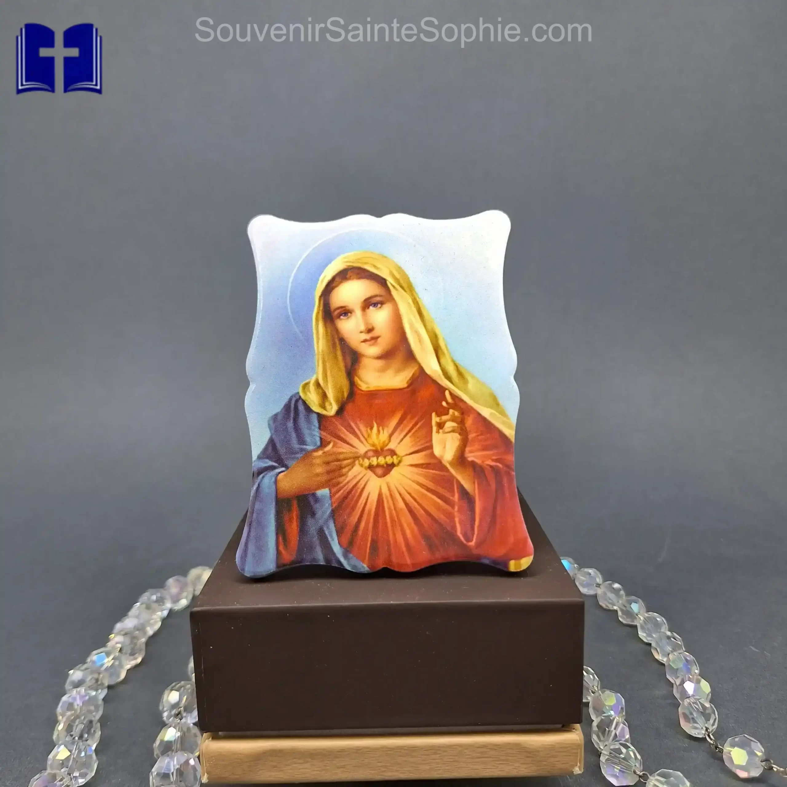 Ceramic Picture Size 11x8cm Holy Family Color