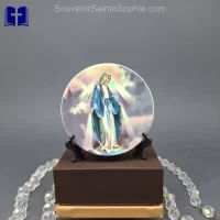 Plate with Saint Picture Size 10cm Dia