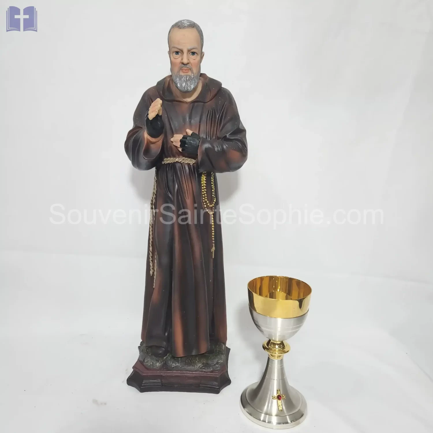 Padre Pio Color Size 60cm