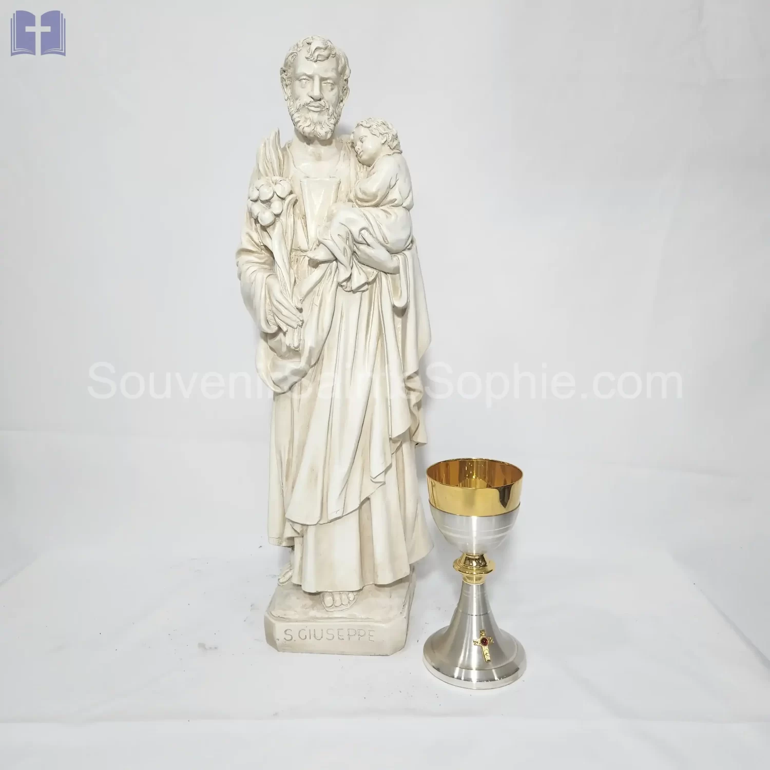 Saint Joseph Stone Color Size 60cm