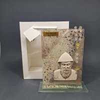 Saint Charbel - murano glass