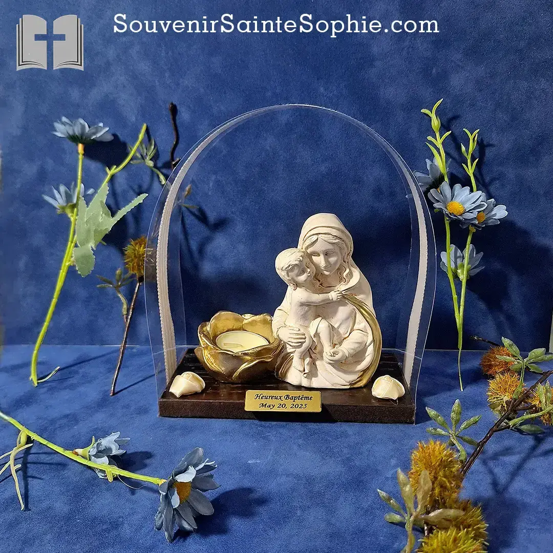 Virgin mary with Jesus souvenir